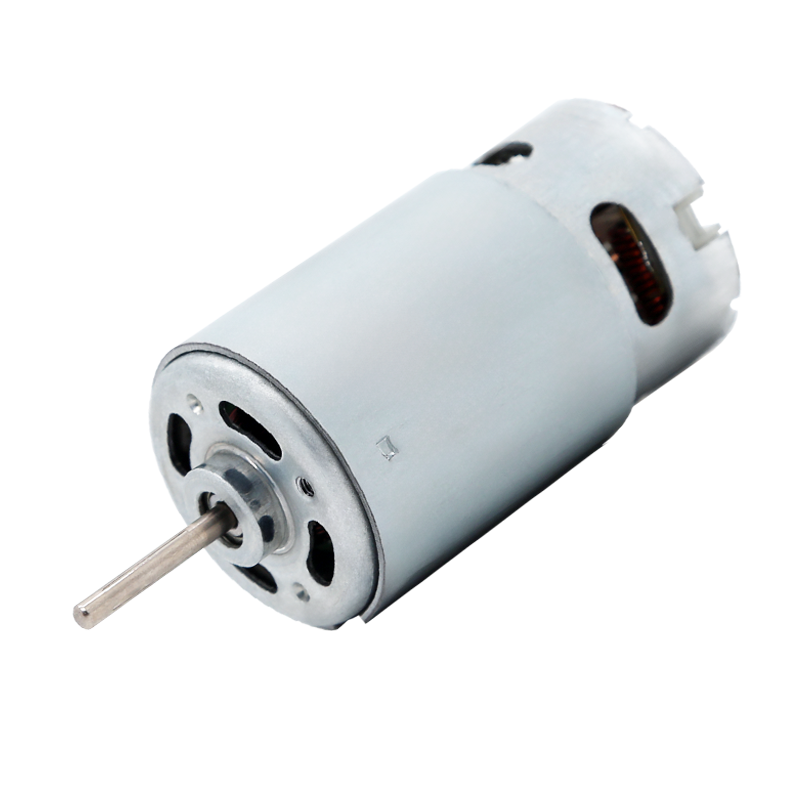 RS-550SL Low Noise Brush DC Motor for Paper Shredders
