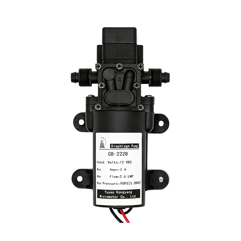 GB-2228 High-Pressure Diaphragm Water Pump with Dual-Threaded Outlet